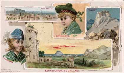 Edinburgh, Scotland - Edinburgh Castle; Craigmillar Castle
