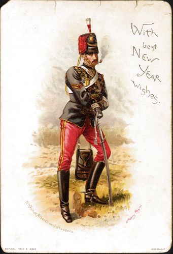 Raphael Tuck - 11th (Prince Albert's own) Hussars