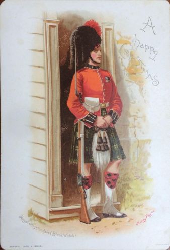 Raphael Tuck - Royal Highlanders (Black Watch.)