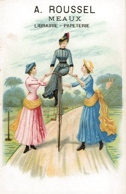 High-Wheel Bicycle - A. Roussel, Meaux
