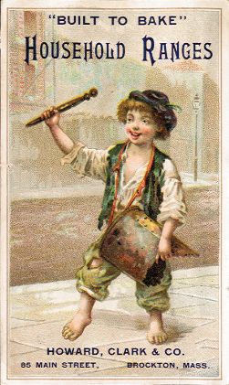 Trade card - Household Ranges