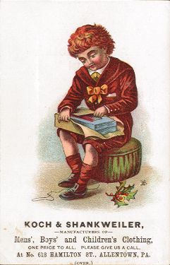 Kock & Shankweiler trade card