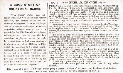 Holloway's Pills and Ointment - France