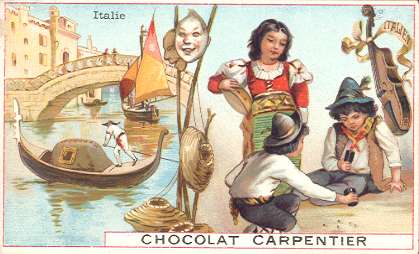 CHOCOLAT CARPENTIER - Italie