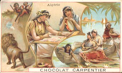 Alg�rie - Chocolat Carpentier