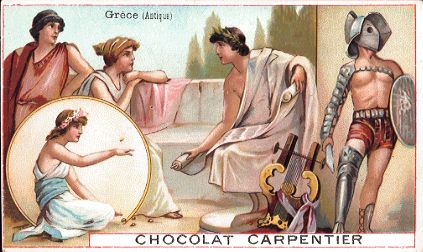 CHOCOLAT CARPENTIER - Gr�ce (Antique)